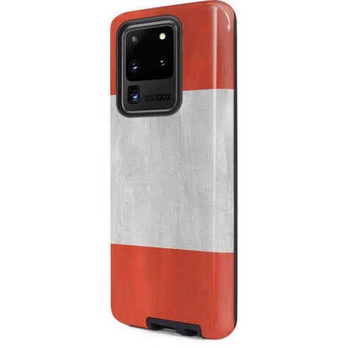 Distressed Austria Flag Galaxy S20 Ultra 5G Pro Case